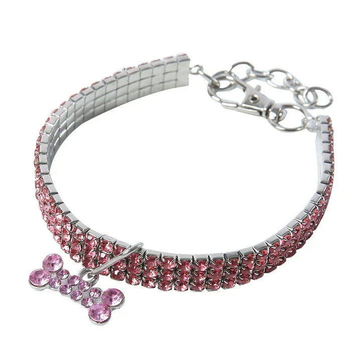 Glamourøs Hundehalsbånd – SparkleCollar