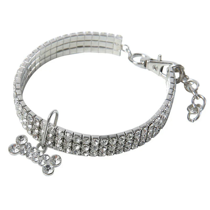 Glamourøs Hundehalsbånd – SparkleCollar
