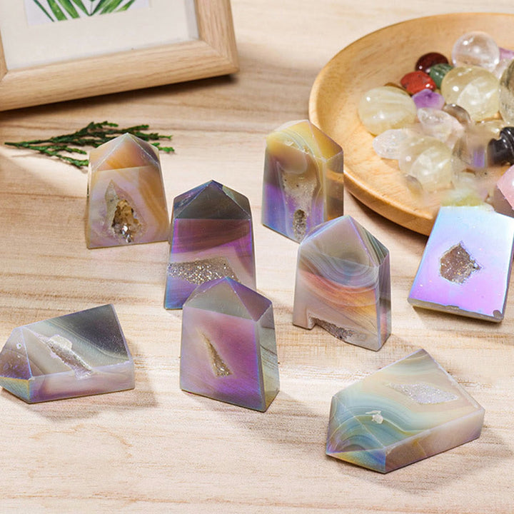 |Angel Aura Quartz Krystalstænger Smykkesten Dekoration