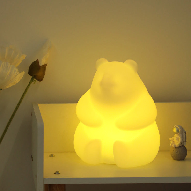 Moderne Kreativ Bjørn PE LED Bordlampe til Stuen