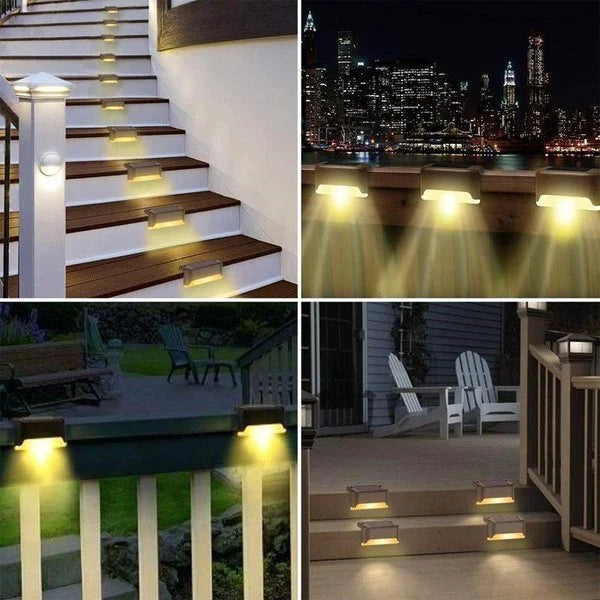 Solcelledrevet terrassebelysning til udendørs brug