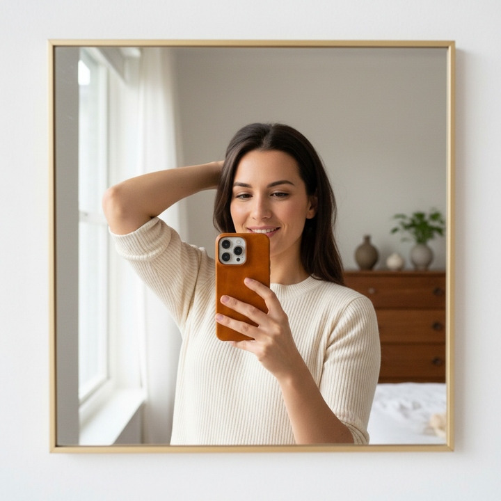 Olievoks Ægte Læder Apple iPhone Cover