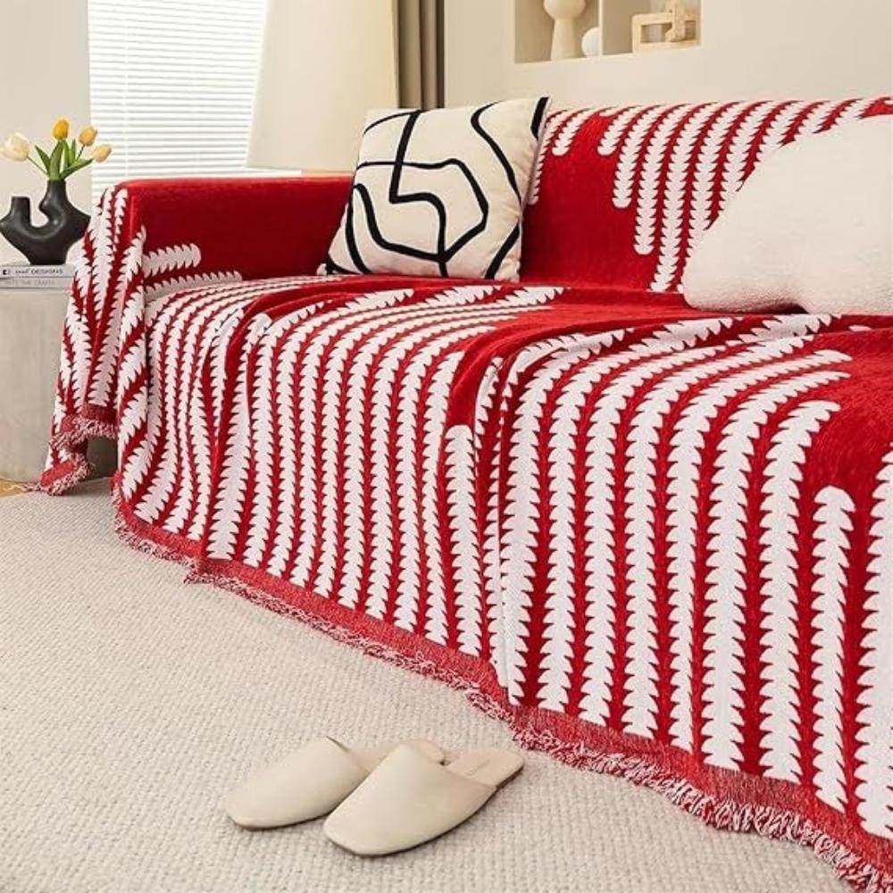Moderne Monokrom Bregne Sofa Betræk