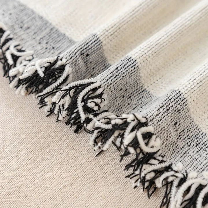 Bølge Linjer Chenille Sofa Betræk