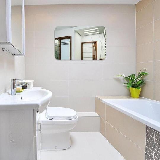 Spejlklistermærke uden glas