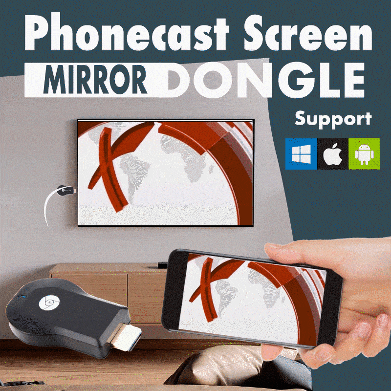 Phonecast Skærm Spejl Dongle