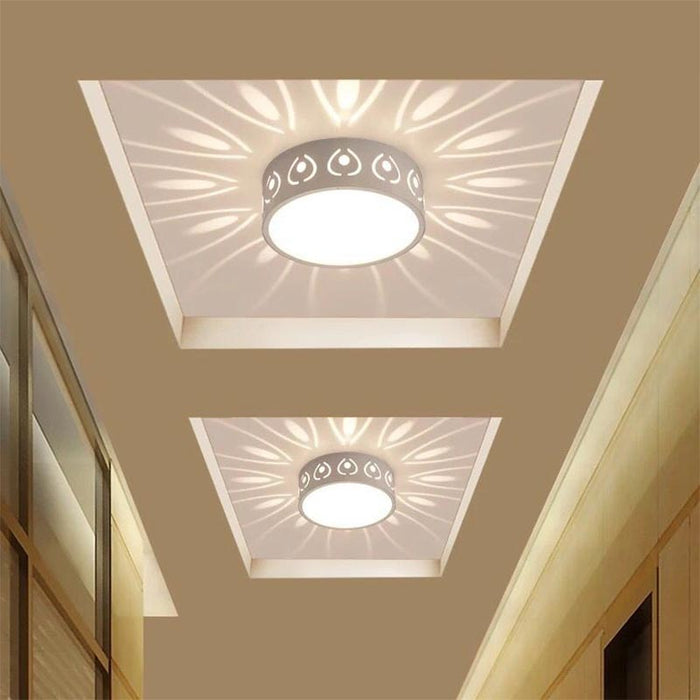 Stilfuld moderne LED loftlampe til indgang, gang og balkon