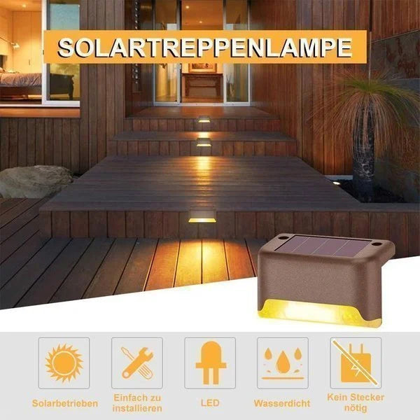 Solcelledrevet terrassebelysning til udendørs brug