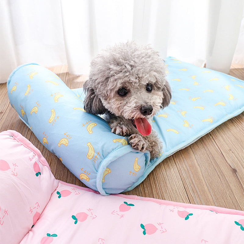 Pet Summer Cool Bed Ice Silk Cooling Mat til Hunde &amp; Katte |
