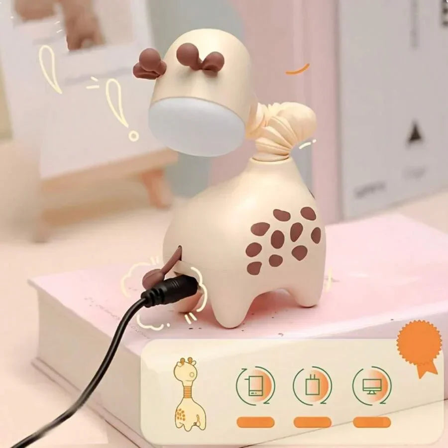 Sød Giraffe Nattelys