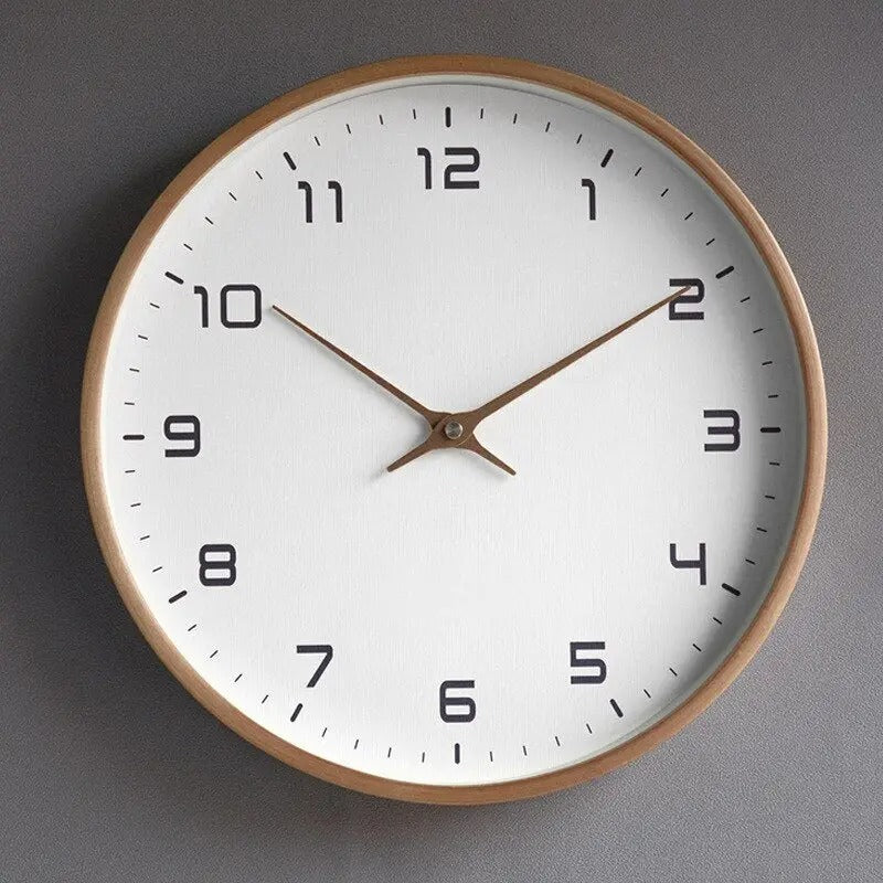 Skandinavisk Simplicitet Vægur | Minimalistisk Elegance til Ethvert Rum - DuraClock