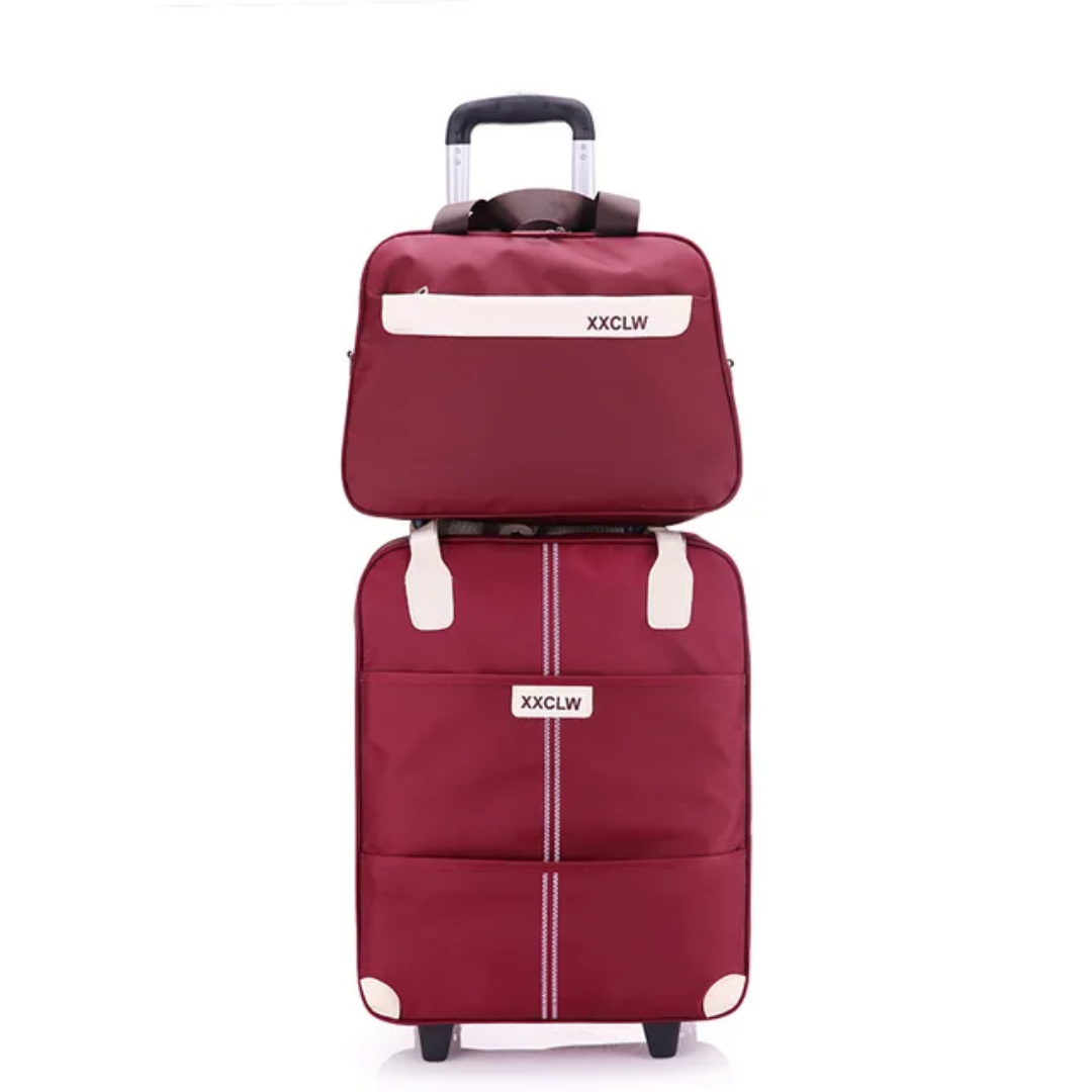 2 i 1 Rejsetasker Trolley Tasker Håndbagage Tasker