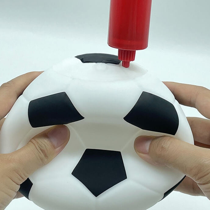 Kreativ Fodbold Silikone LED Nattelys USB Opladelig Bordlampe