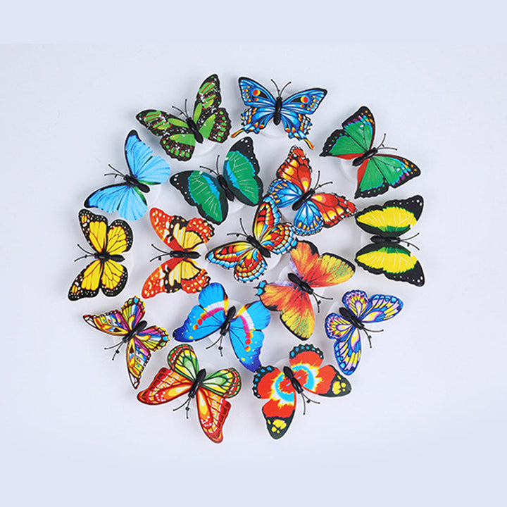3D LED Sommerfugl Dekoration Natlys