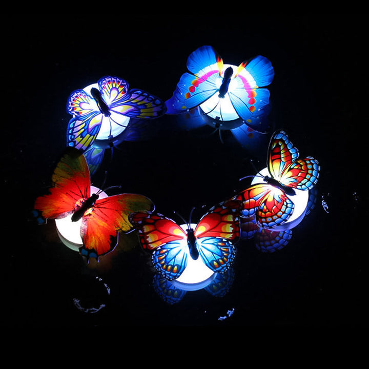 3D LED Sommerfugl Dekoration Natlys