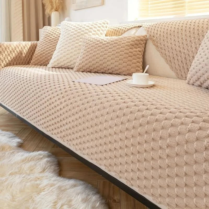 CozySlip - Det ultimative skridsikre sofatræk for mere komfort og stil