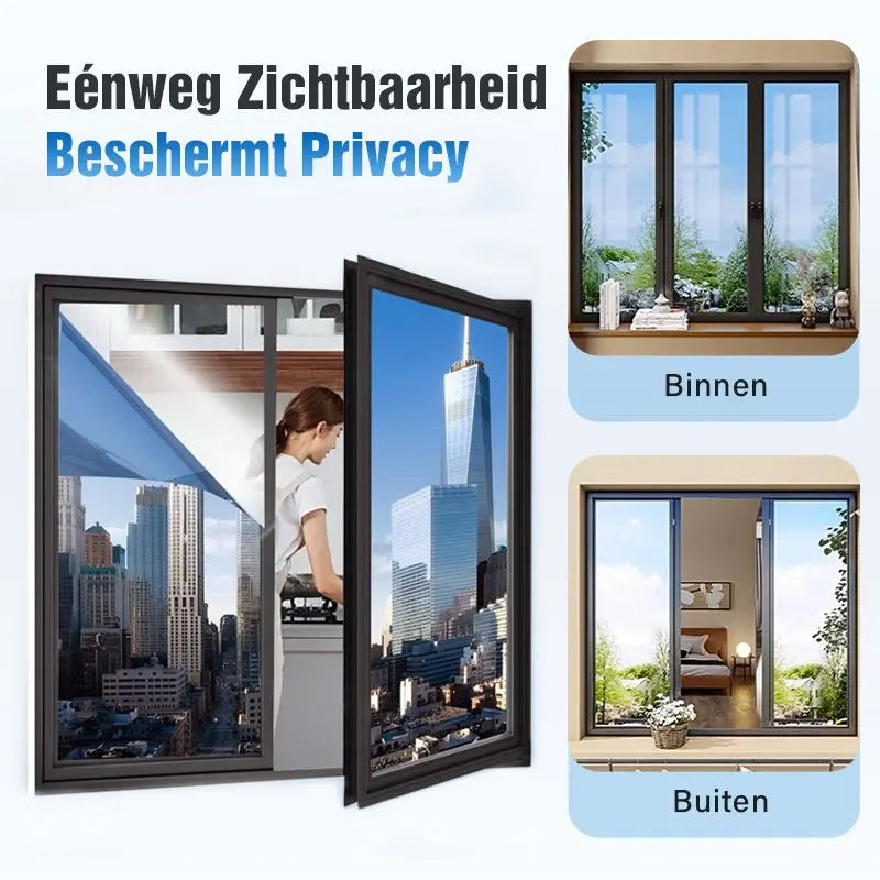 Engangs spejlfilm til vinduer – Termisk isolering &amp; UV-beskyttelse