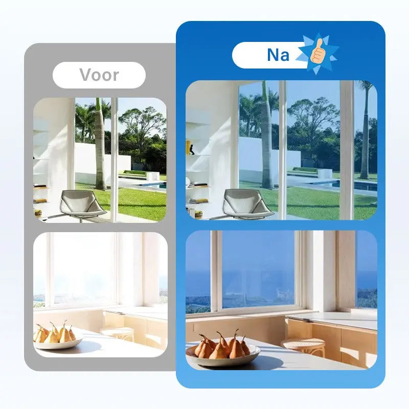 Engangs spejlfilm til vinduer – Termisk isolering &amp; UV-beskyttelse
