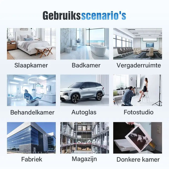 Engangs spejlfilm til vinduer – Termisk isolering &amp; UV-beskyttelse