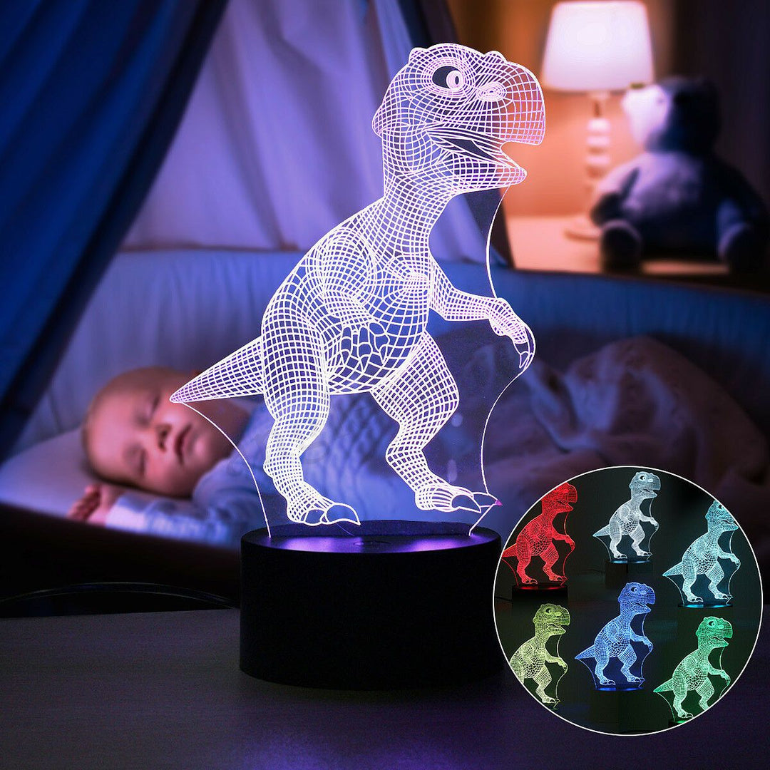Dinosaur Natlys - 3D Dinosaur Lys - T Rex Natlys