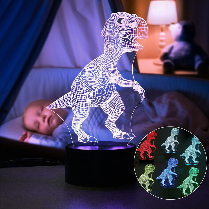 Dinosaur Natlys - 3D Dinosaur Lys - T Rex Natlys
