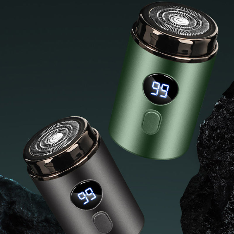Mini bærbar elektrisk barbermaskine