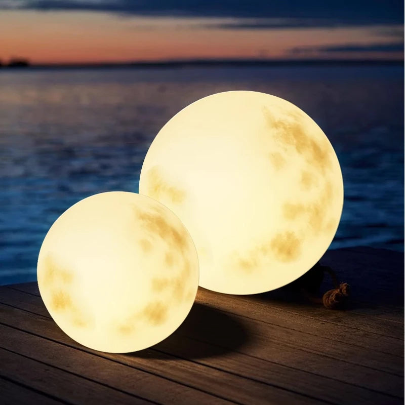 Have lampe i form af månen