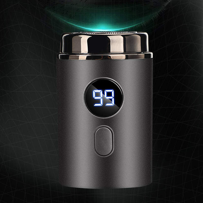 Mini bærbar elektrisk barbermaskine