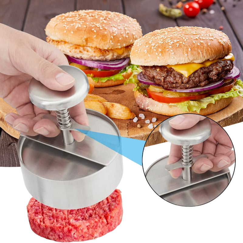 Manuel Kødpress til Hamburgerbøffer
