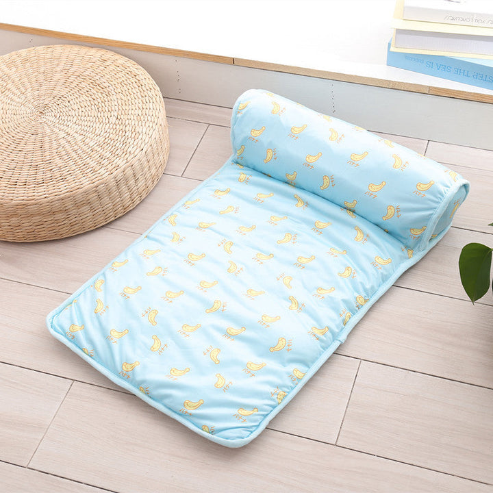 Pet Summer Cool Bed Ice Silk Cooling Mat til Hunde &amp; Katte |
