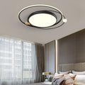 Nordisk Rund Cirkel LED Loftlampe indbygget
