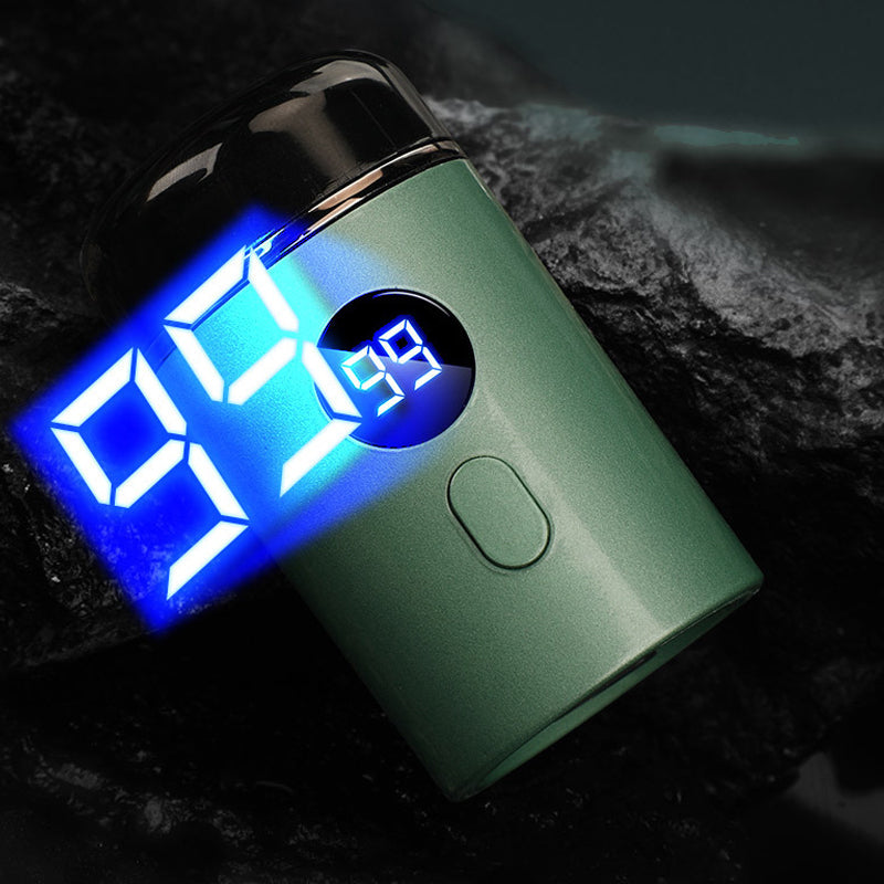 Mini bærbar elektrisk barbermaskine