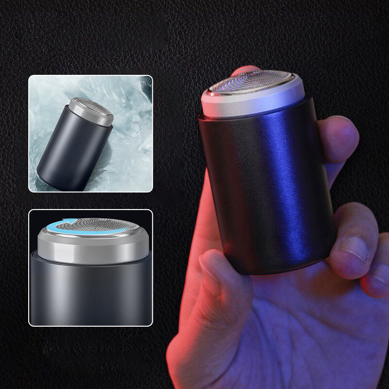 Ny Bærbar Mini Elektrisk Barbermaskine