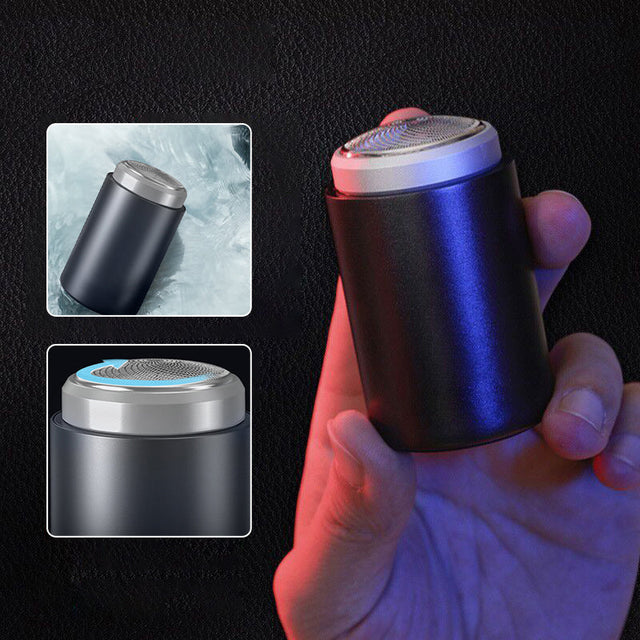 Ny Bærbar Mini Elektrisk Barbermaskine