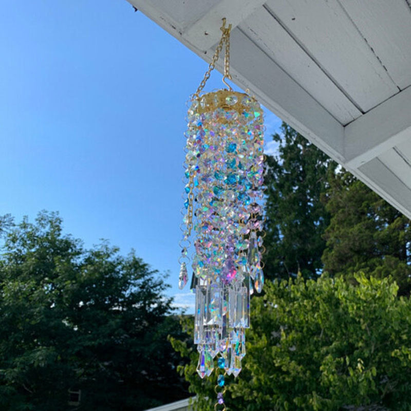 Aurora Krystal Glas Vindklokke