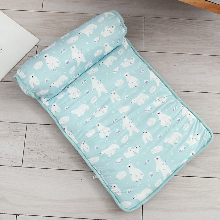 Pet Summer Cool Bed Ice Silk Cooling Mat til Hunde &amp; Katte |
