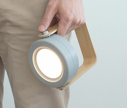 Lantern lampe natlys kreativ foldbar bærbar LED bordlampe