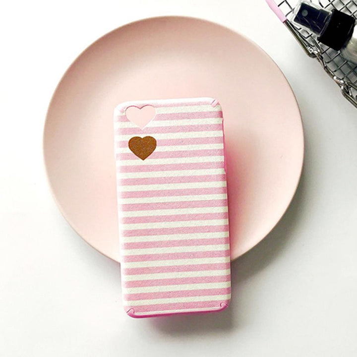 Stripe Telefon Etui - Fuld Beskyttelse Til Din iPhone