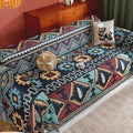 Aztec Geometrisk Mønster Sofa Dække