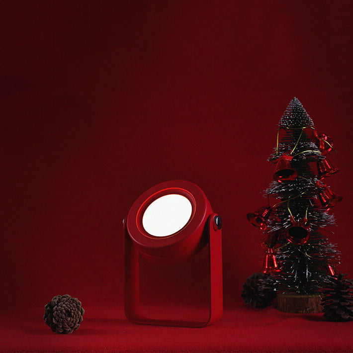 Lantern lampe natlys kreativ foldbar bærbar LED bordlampe