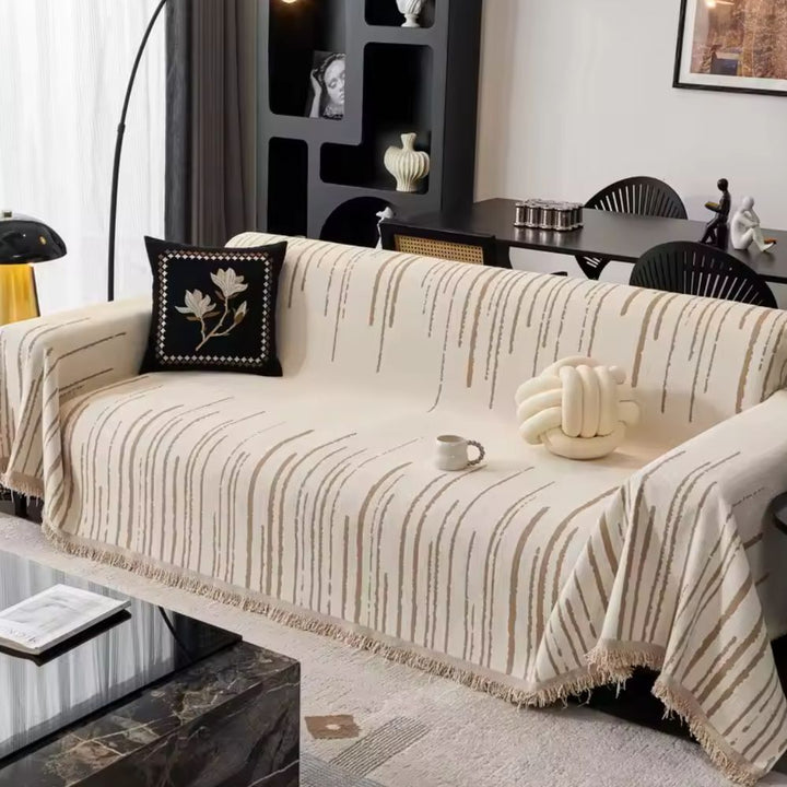 Velour Cascade Sofapude