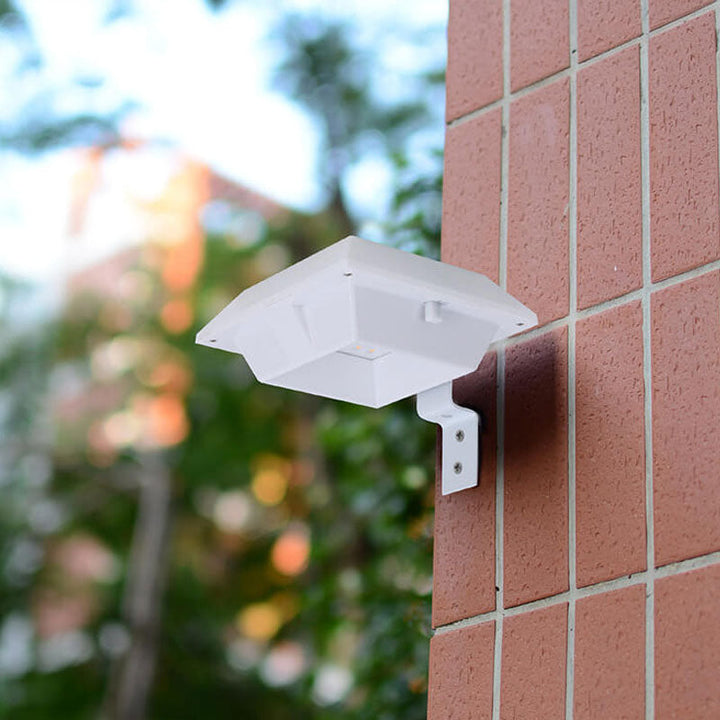 Sol UFO-formet design hegnlys LED udendørs væglampe
