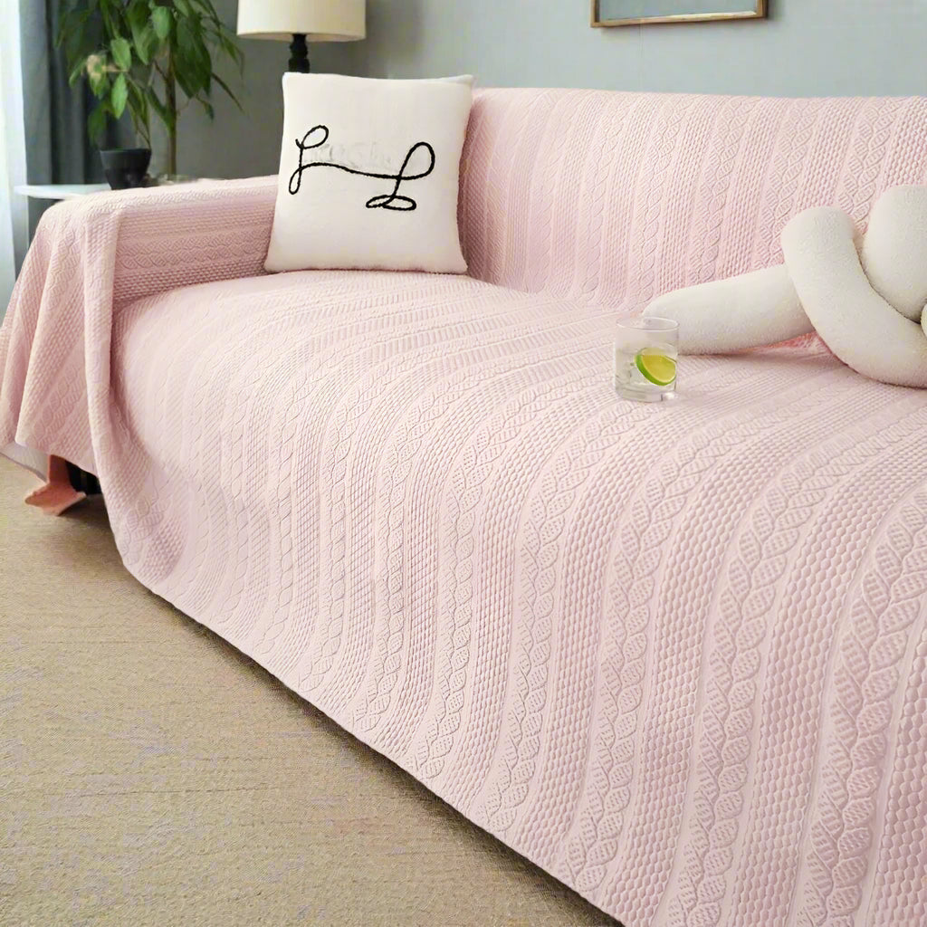 Rolig Plush Leaf Sofa Cover