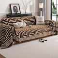 Meander Frynser Chenille Sofaovertræk