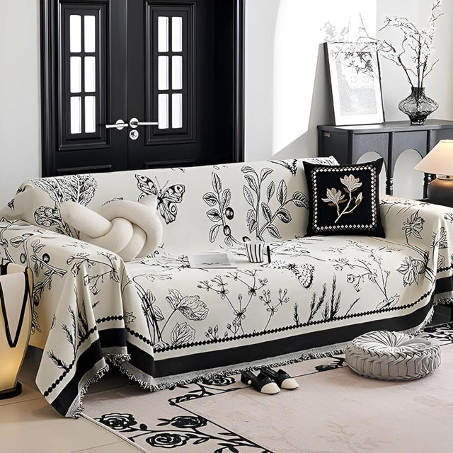 Botanisk Elegance Sofadække