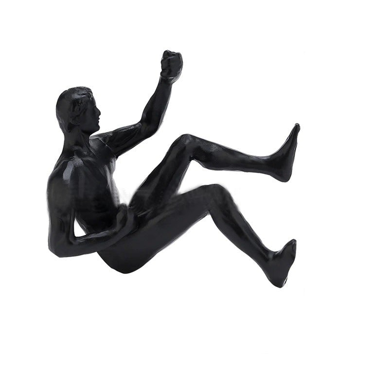 Klatrevæg hængende statuer