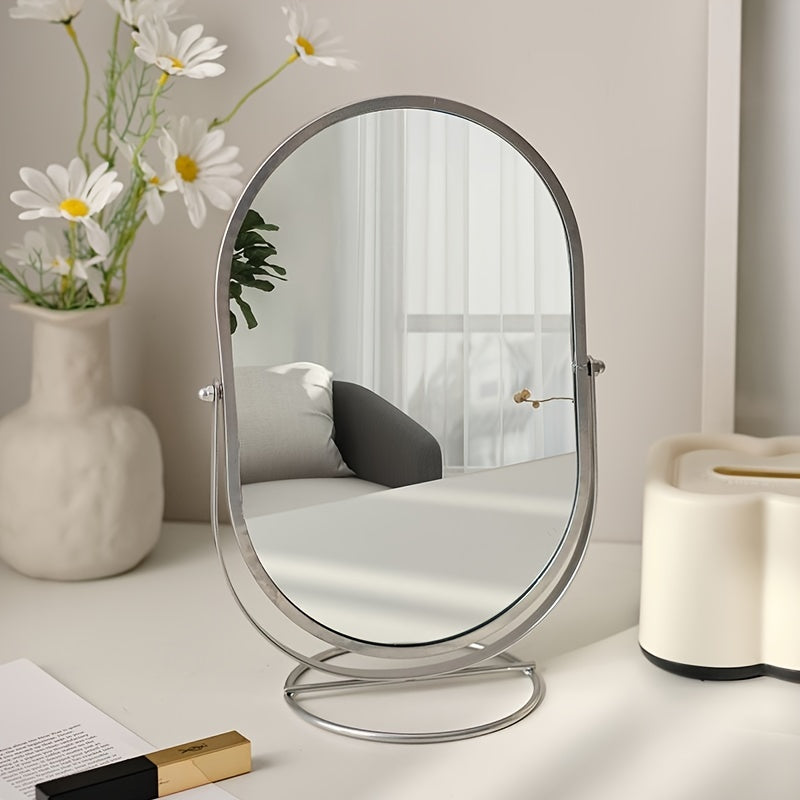 360° Udsigt – Elegant Makeup Spejl til Hver Vinkel