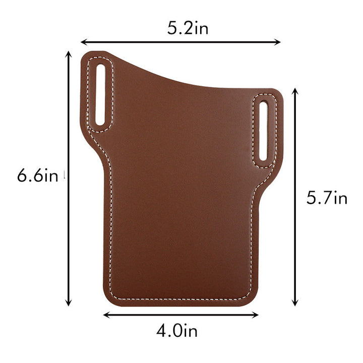 Retro Kort Telefon Etui Bælte Pung