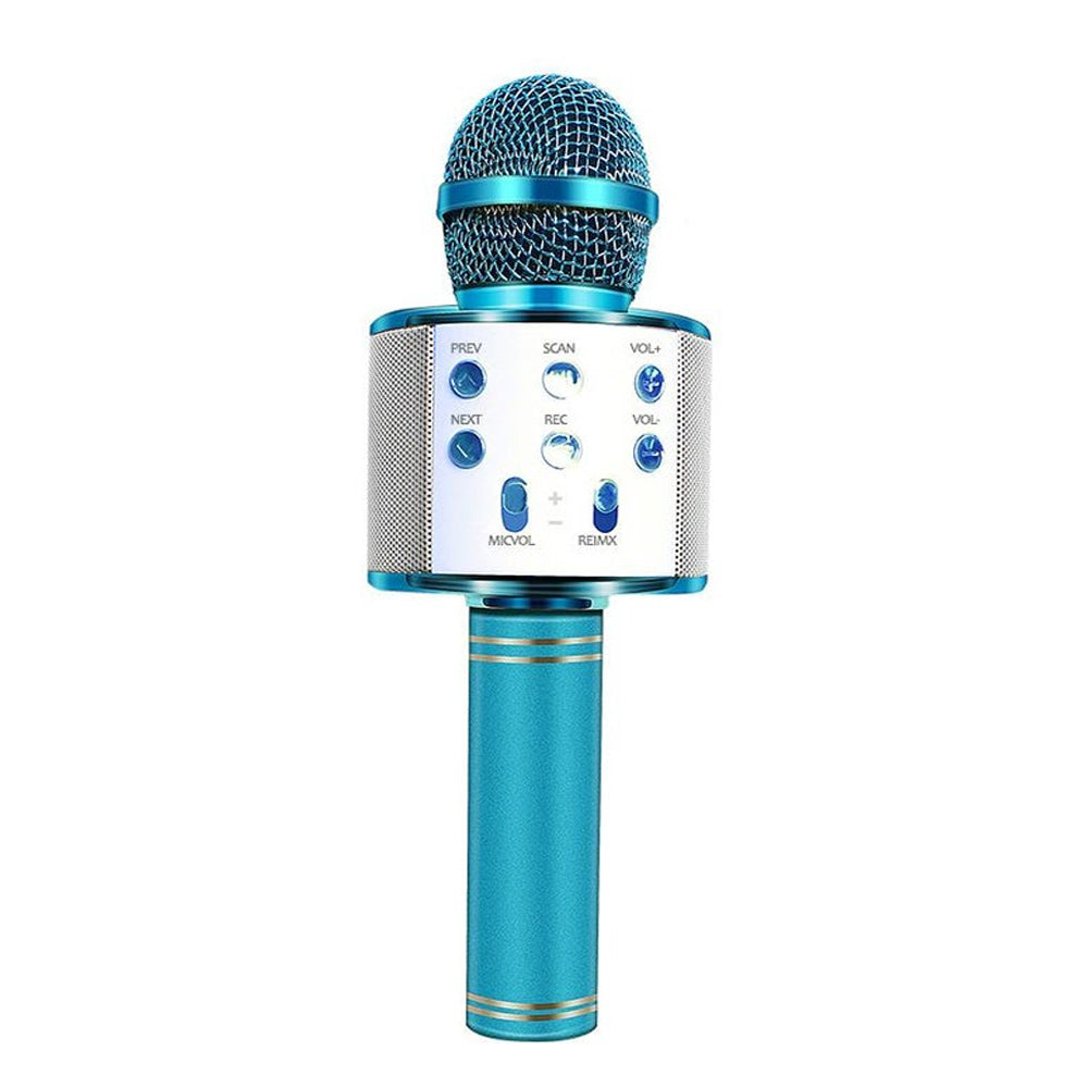 Genopladeligt trådløst Bluetooth karaoke mikrofon