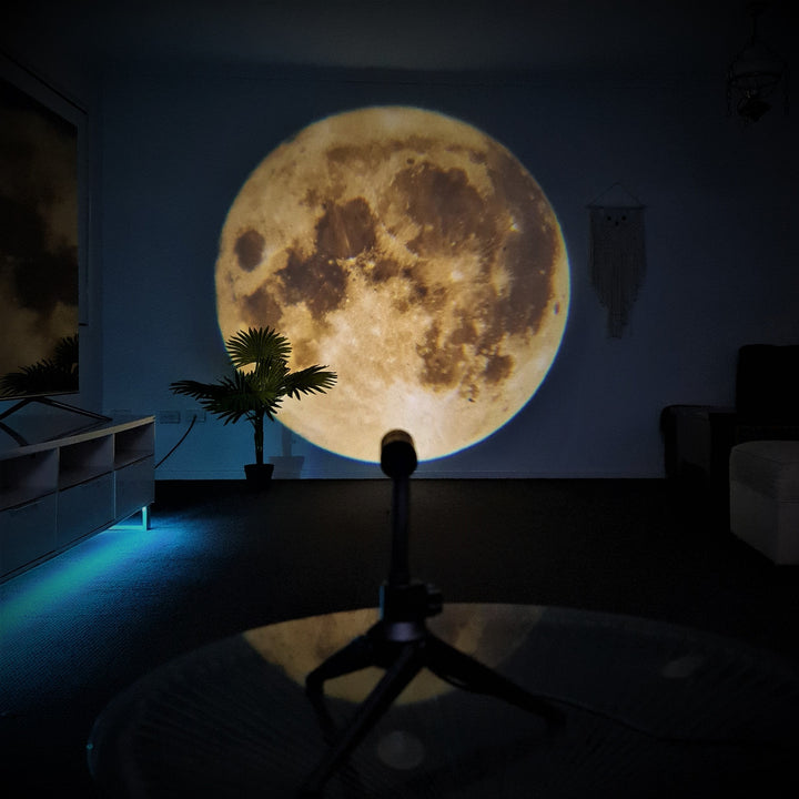 Projektionslampe - EarthGlow - LED jorddesign - Inspireret nysgerrighed